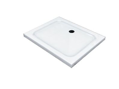 Glaszentrum Hagen Acryla 90x75x5 cm Duschtasse Rechteck + Siphon