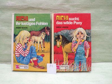 Irene Makin Ricki sucht das wilde Pony & ihr lustiges Fohlen Schneider 1975/78