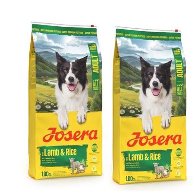 2 * Josera Lamm & Reis 12,5 kg Trockenfutter Hundefutter
