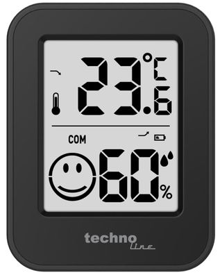 technoline WS9417 Thermo-/ Hygrometer | schwarz