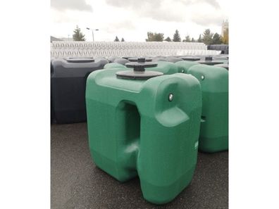 Regentonne 1000 Liter mit Farbfehler Aktion, Regenwassernutzung, Regentonne, Zisterne