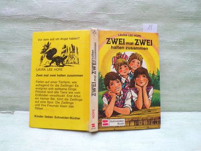 Laura Lee Hope Zwei mal zwei halten zusammen Schneider 1973 Grzewski