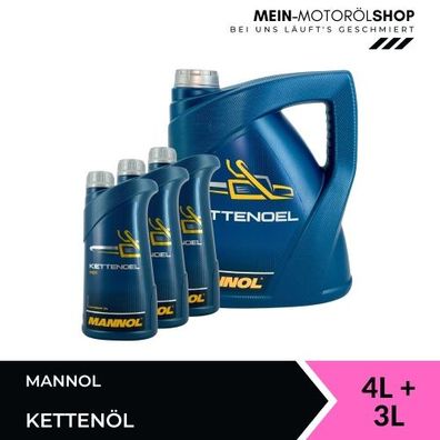 Mannol Kettenoel 4 + 3 Liter