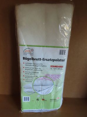 Bügelbrett-Ersatzpolster Standard ca.120x40cm Prisma