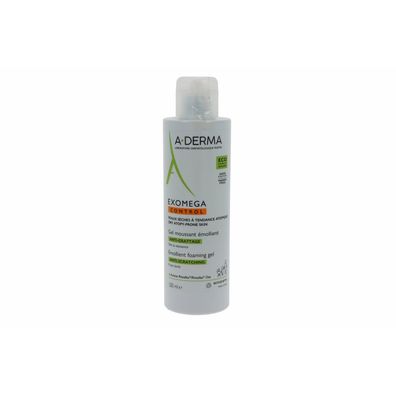 A derma Exomega Control Emollient Foaming Gel Anti Scratching 500ml
