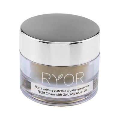 Nachtcreme mit Gold und Arganöl 50 ml