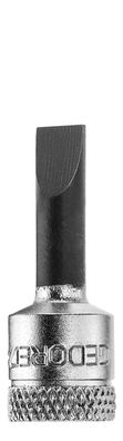 GEDORE Schraubendrehereinsatz 1/4" Schlitz 6,5x1,2 mm