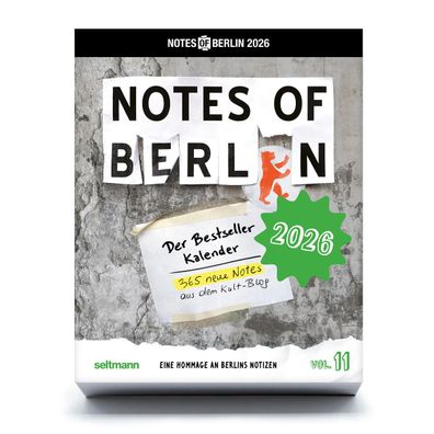 Seltmann Publishers, Notes of Berlin, Abreisskalender 202