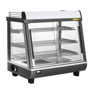 Buffalo Vorder- und Hintertür beheizte Warenauslage 96Ltr