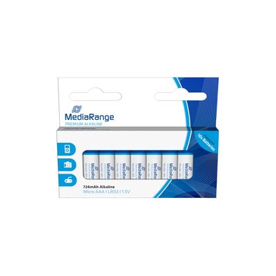 MediaRange MRBAT102 Batterie Mediarange Prem. Blister AAA Alkaline/LR03 10