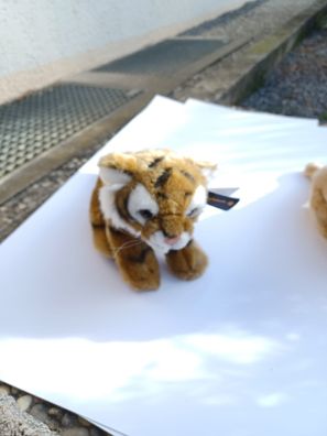 Plüsch Tiger Baby ca. 20 cm lang