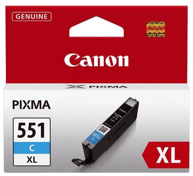 Canon 6444B001 Original Tintenpatrone cyan High-Capacity (6444B001,6444B001AA, LI-551