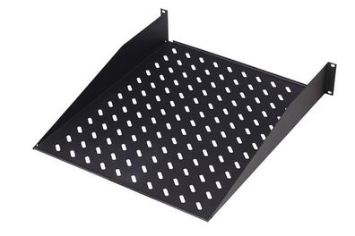 Digitus 19" Fachboden, 2 HE, Festeinbau, Tiefe: 370 mm