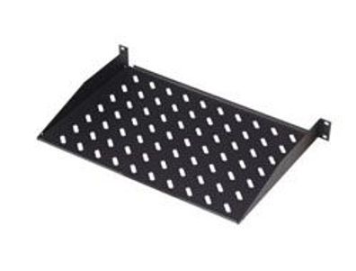 Digitus DN-19 TRAY-1-400-SW Digitus Fachboden zum Festeinbau in 483 mm 19 Schränke