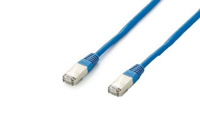Equip 605636 equip Patchkabel RJ45 S/FTP Cat6A 10.00m blau (SSTP)PIMF HF