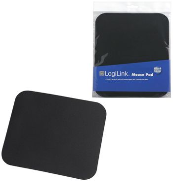 LogiLink ID0096 Mauspad Economy - 250 x 220 mm, schwarz
