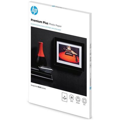 Hewlett & Packard INC. CR673A Fotopapier HP Premium Plus 210x297 20 Stück seidenmatt