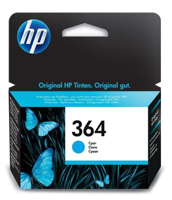 Hewlett & Packard INC. CB318EE Patrone HP Nr.364 cyan CB318EE