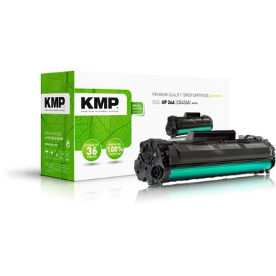 KMP 1211,0000 KMP H-T112 Toner schwarz kompatibel mit HP CB 436 A
