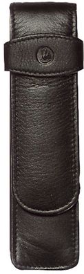 Pelikan 923417 Schreibgeräte-Etui TG21, 35 x 20 x 130 mm, Rindnappa-Leder, schwarz
