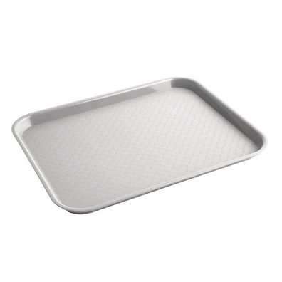 Olympia Kristallon Polypropylen Fast-Food-Tablett Grau Klein 345mm