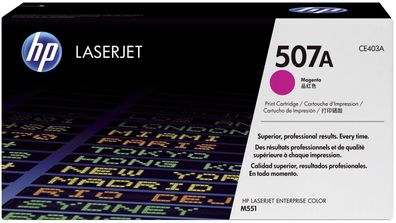 HP CE403A Original HP Tonerkartusche magenta (CE403A,507A,507AM,507AMAGENTA, O507A, O