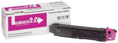 Kyocera TK5140M Original Kyocera Toner-Kit magenta (02NRBNL0,1T02NRBNL0,2NRBNL0, K-51
