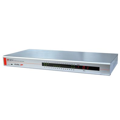 Lindy 39631 KVM Switch CAT-32 IP USB&PS/2 Cat.5 KVM 32Ports, IP