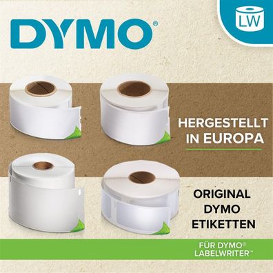 Dymo® S0722420 LW-Versand-Etiketten Vorteilspack - 12 Rollen à 220 Etiketten LabelWri