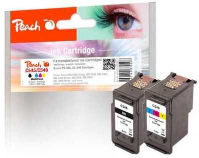 Peach PI100-223 Druckkopf Peach Sparpack Canon PG-545 CL-546 bk, , , Comp