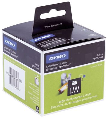 Dymo® S0722440 LabelWriter™ Etikettenrollen - Disketten-/Namensetikett, 54 x 70 mm, w