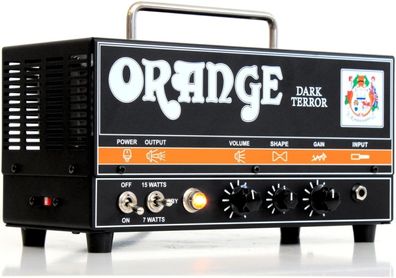Orange Dark Terror Head