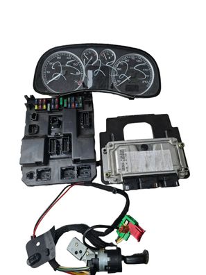 MotorSteuergerät Set 0261207474 Peugeot 307 1.6 16V 80kW 109PS