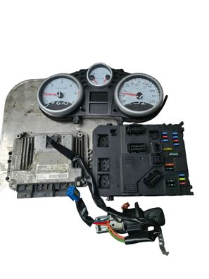 Motorsteuergerät Set Peugeot 207 1.4HDI - 0281012526
