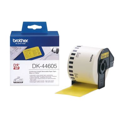 brother DK-44605 Endlos-Etiketten Papier, wiederablösbar