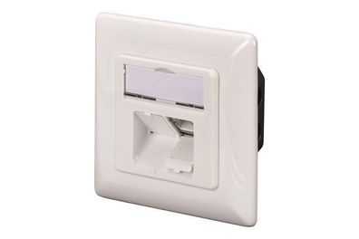 Digitus Unterputzdose Kat.6, Klasse E, 2 x RJ45, geschirmt