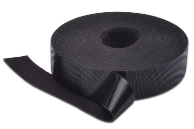 Digitus DN-CT-10M-20 Klettband 20 mm x 10 m schwarz(PL)