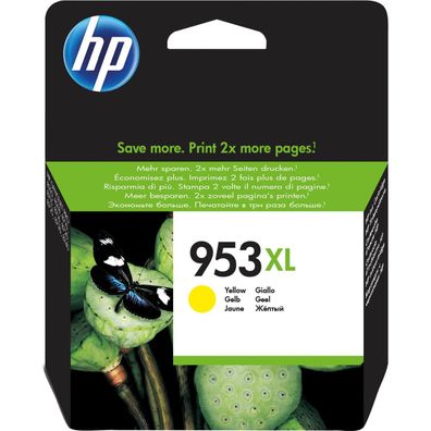 HP F6U18AE Original HP Tintenpatrone gelb High-Capacity (F6U18AE, 6U18AE#BGX, 6U18AE#