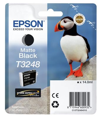 Epson C13T32484010 Epson Tintenpatrone matte black T 324 T 3248