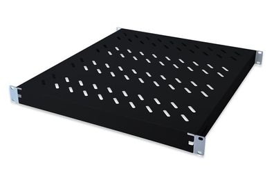 Digitus 19" Fachboden, 1 HE, Tiefe: 350 mm, schwarz