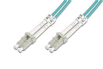 Digitus LWL Patchkabel, 2 x LC - 2 x LC, OM3, 7,0 m