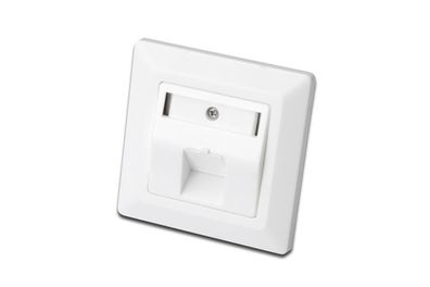 Digitus DN-93811 Leerdose fü?r Keystone Module, 1-fach, reinweiß