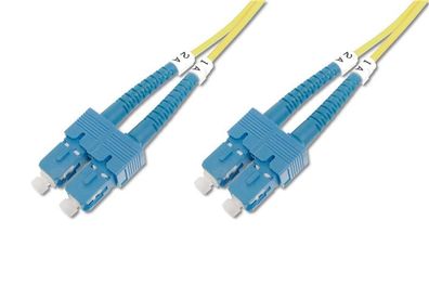 Digitus DK-2922-01 LWL Patchkabel SC-Duplex - SC-Duplex, OS1, 1,0 m(PL)