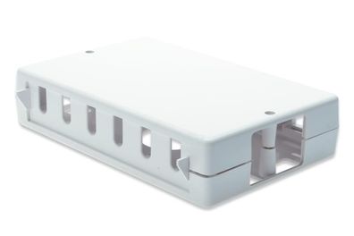 Digitus Aufputzbox f?r Keystone Module, 6 x RJ45, reinweiá