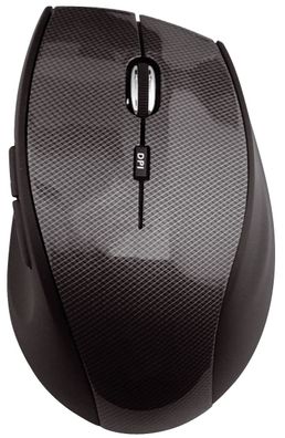 MediaRange MROS207 Optische 5-Tasten Funk-Maus Highline, schwarz/grau