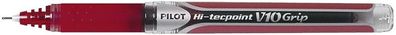 Pilot BXGPN-V10-R Tintenroller Hi-Tecpoint Grip V10 BXGPN-V10, 0,7 mm, rot