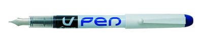 PILOT 326530 Fü?llhalter V-Pen Federbreite: 0,4 mm blau