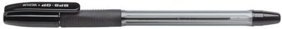 Pilot BPS-GP-M-B Kugelschreiber M, gummierte Griffzone, 0,4 mm, schwarz, BPS-GP-M-B