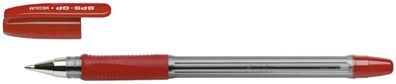 Pilot BPS-GP-M-R Kugelschreiber M, gummierte Griffzone, 0,4 mm, rot, BPS-GP-M-R