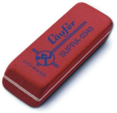 Läufer 03400 Radierer SUPRA(S)